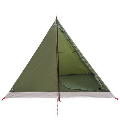 vidaXL Backpacking Tent Olive Green 4-Person