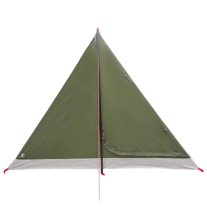 vidaXL Backpacking Tent Olive Green 4-Person