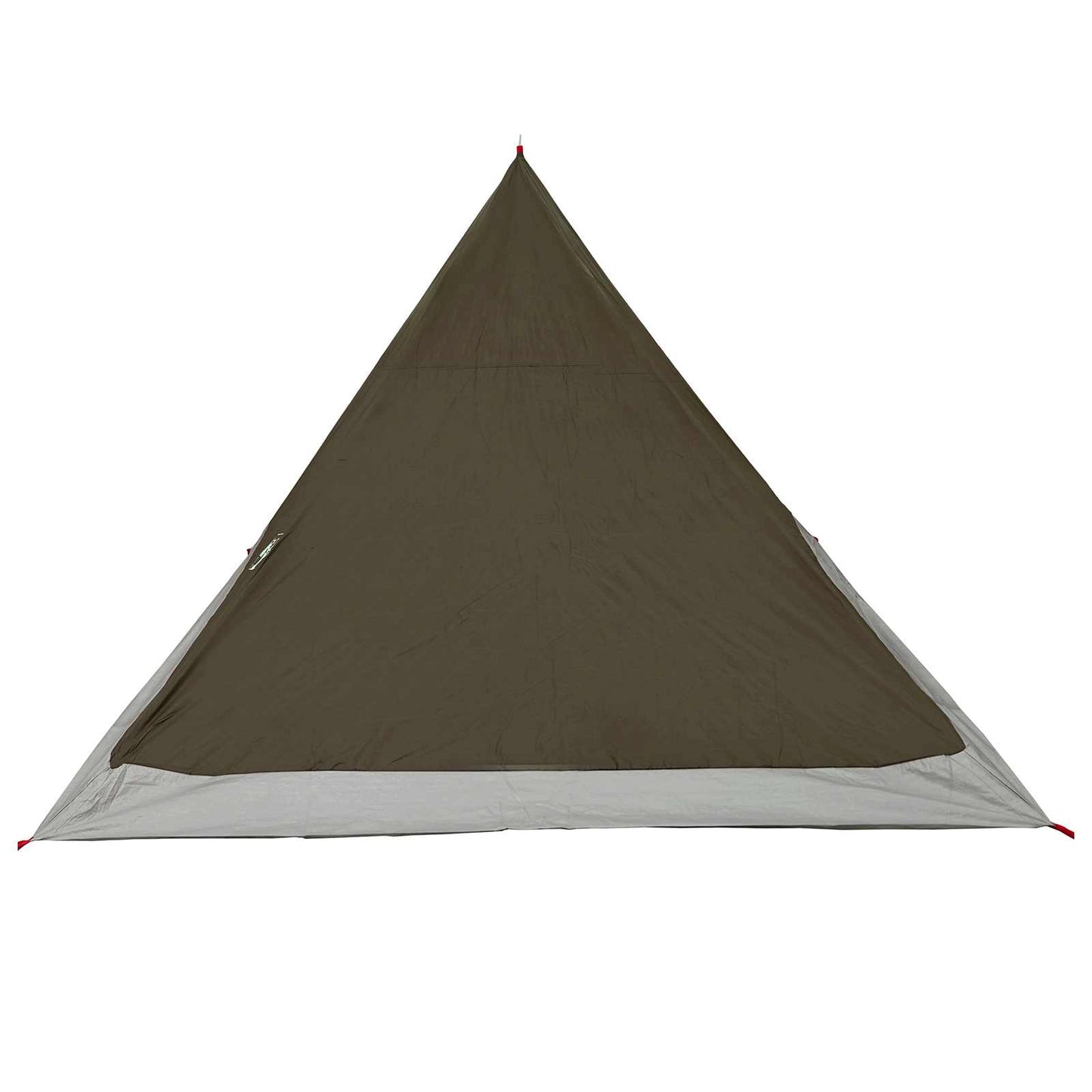 vidaXL Backpacking Tent Brown and Grey 4-Person