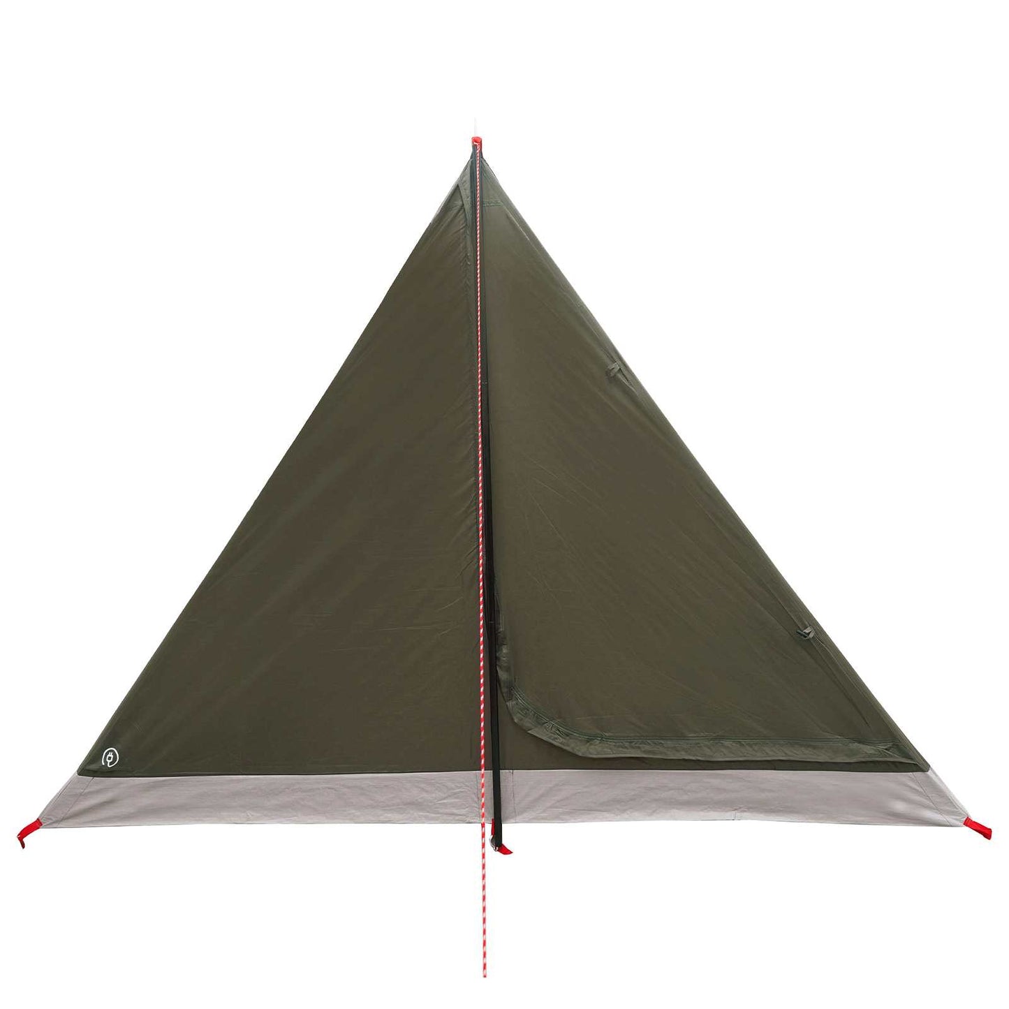 vidaXL Backpacking Tent Brown and Grey 4-Person