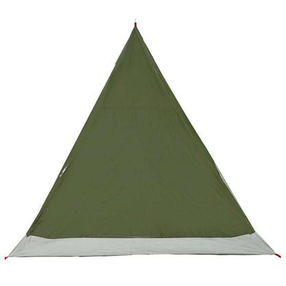 vidaXL Backpacking Tent Olive Green 2-Person