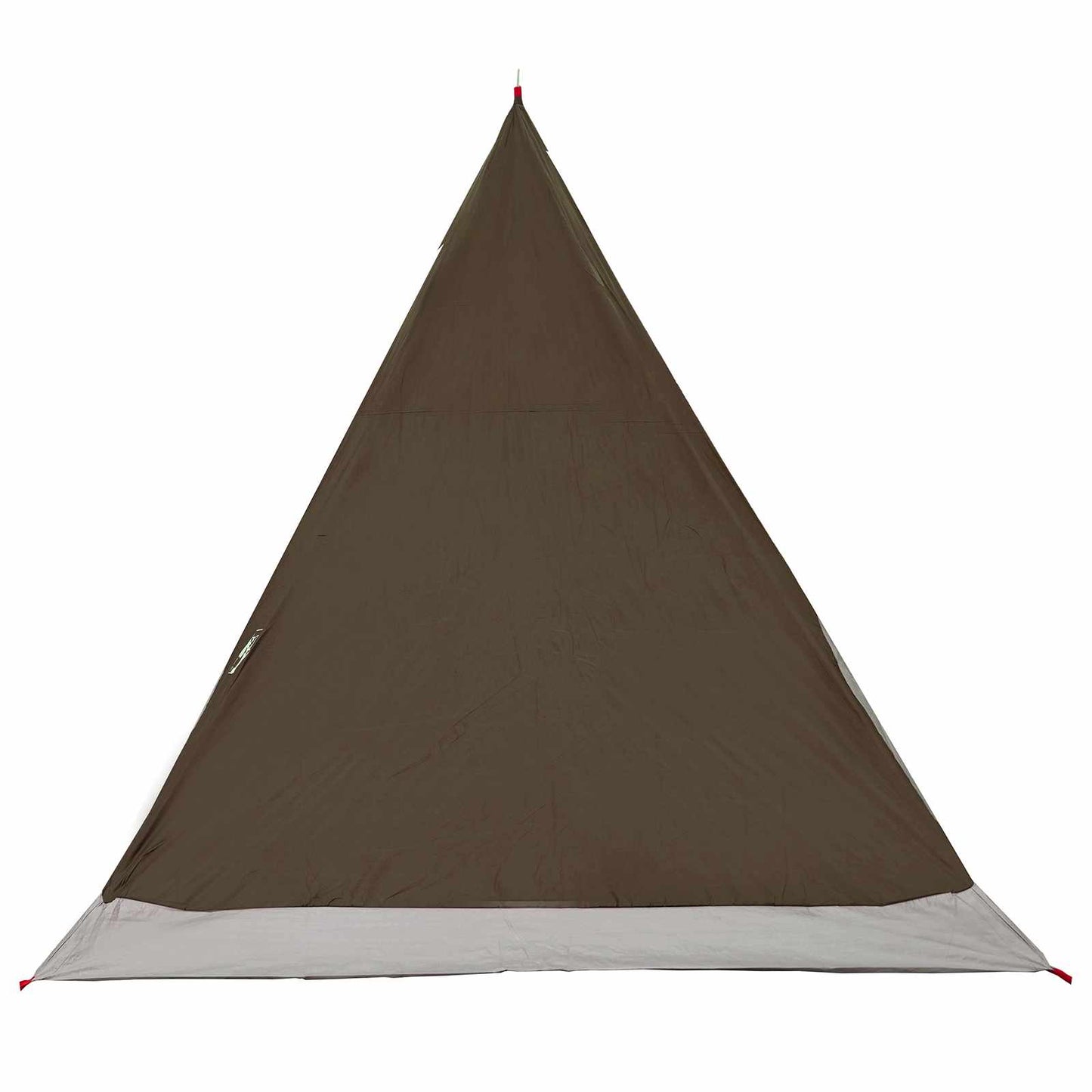 vidaXL Backpacking Tent Brown and Grey 2-Person