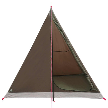 vidaXL Backpacking Tent Brown and Grey 2-Person