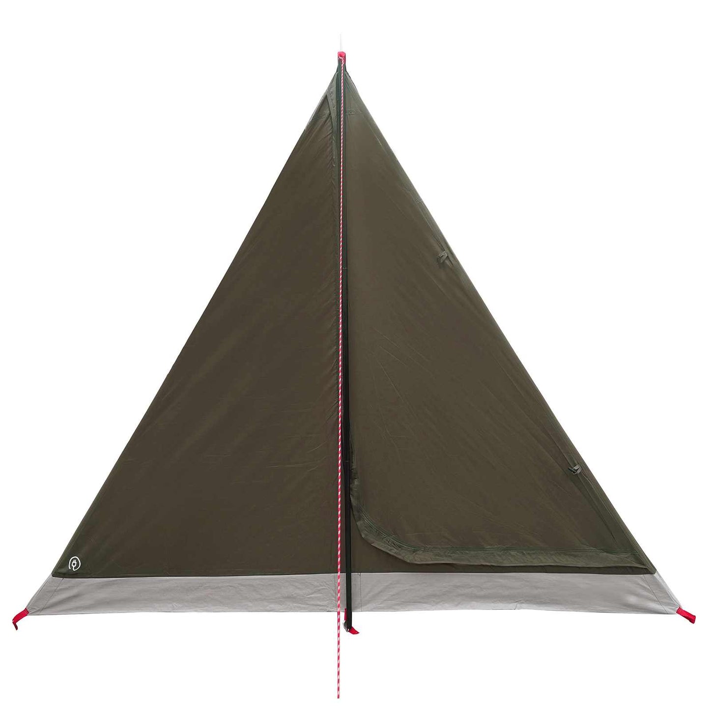 vidaXL Backpacking Tent Brown and Grey 2-Person