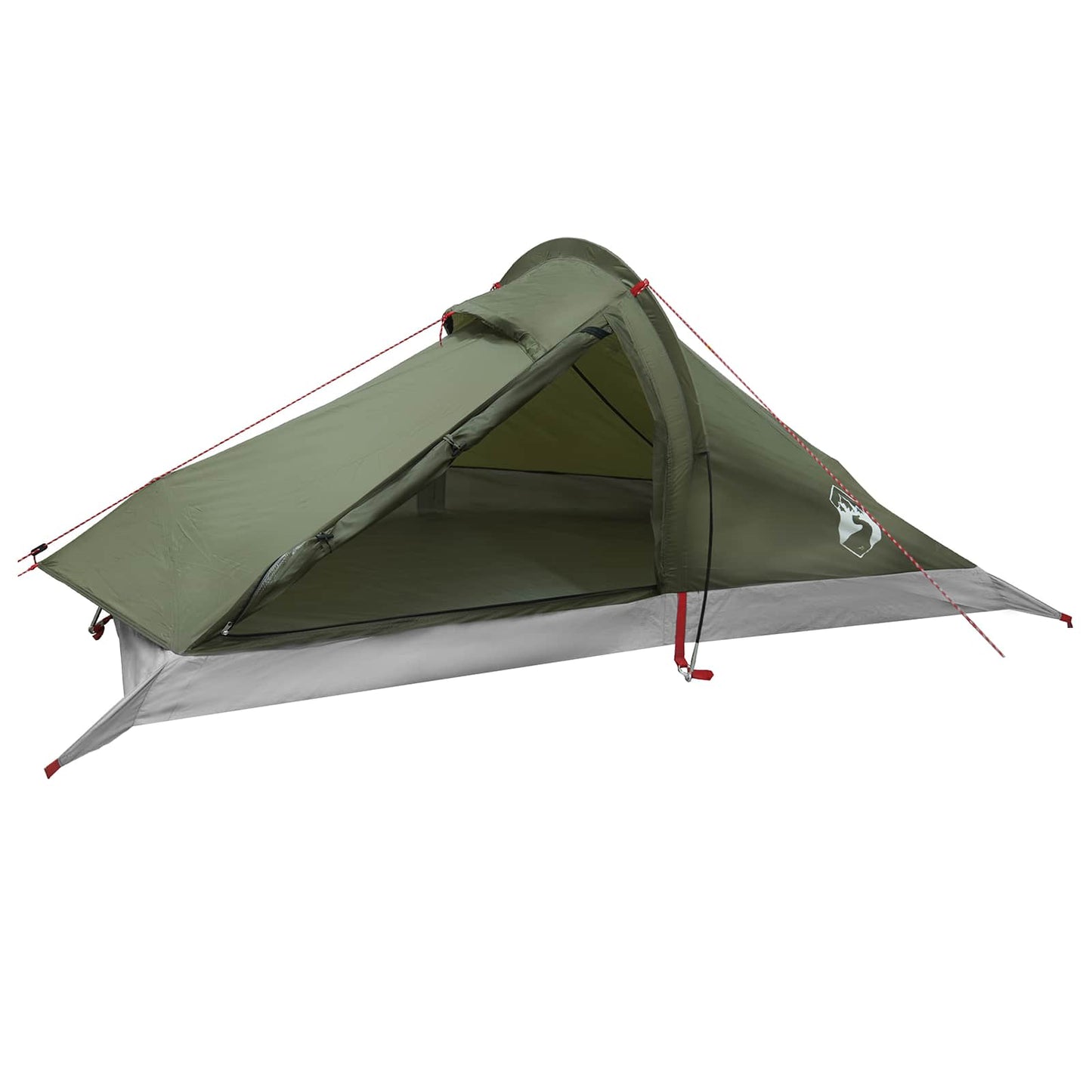 vidaXL Backpacking Tent Olive Green 4-Person