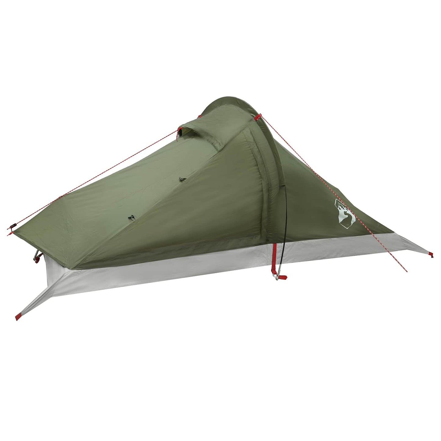 vidaXL Backpacking Tent Olive Green 4-Person