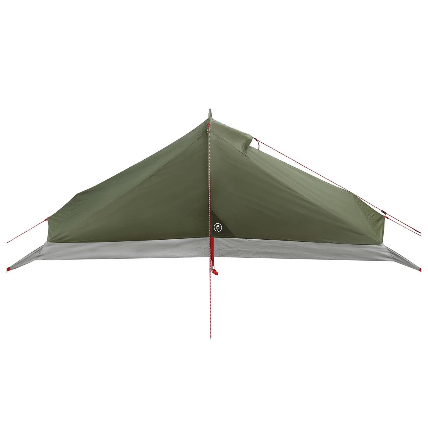 vidaXL Backpacking Tent Olive Green 4-Person