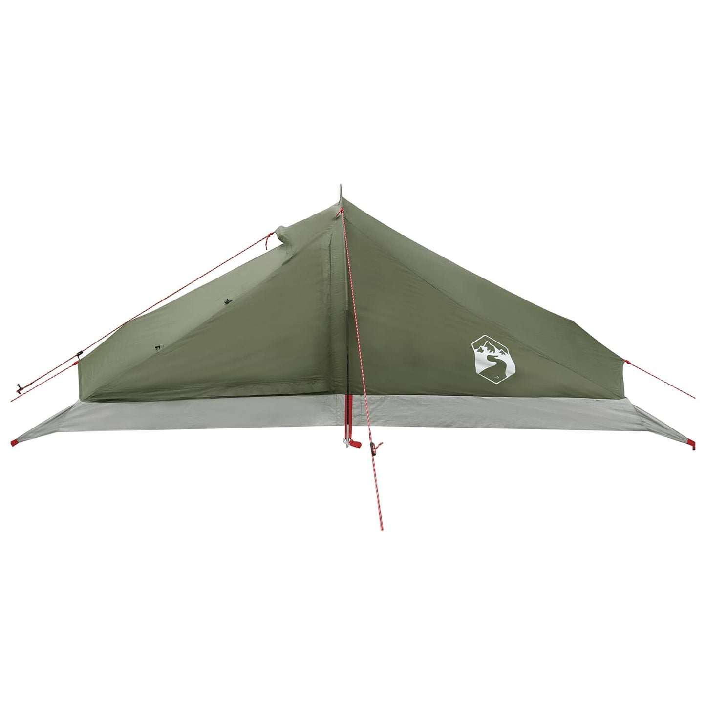 vidaXL Backpacking Tent Olive Green 4-Person