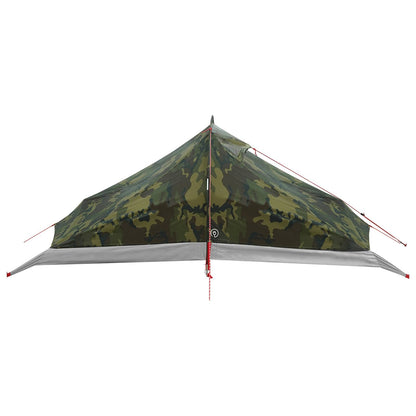 vidaXL Backpacking Tent Camouflage 4-Person
