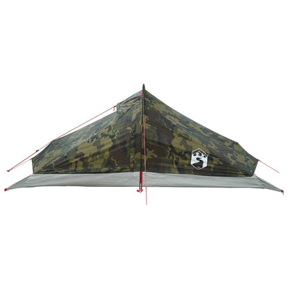 vidaXL Backpacking Tent Camouflage 4-Person