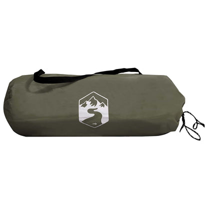 vidaXL Backpacking Tent Olive Green 2-Person