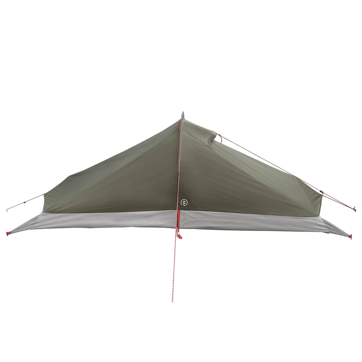 vidaXL Backpacking Tent Olive Green 2-Person