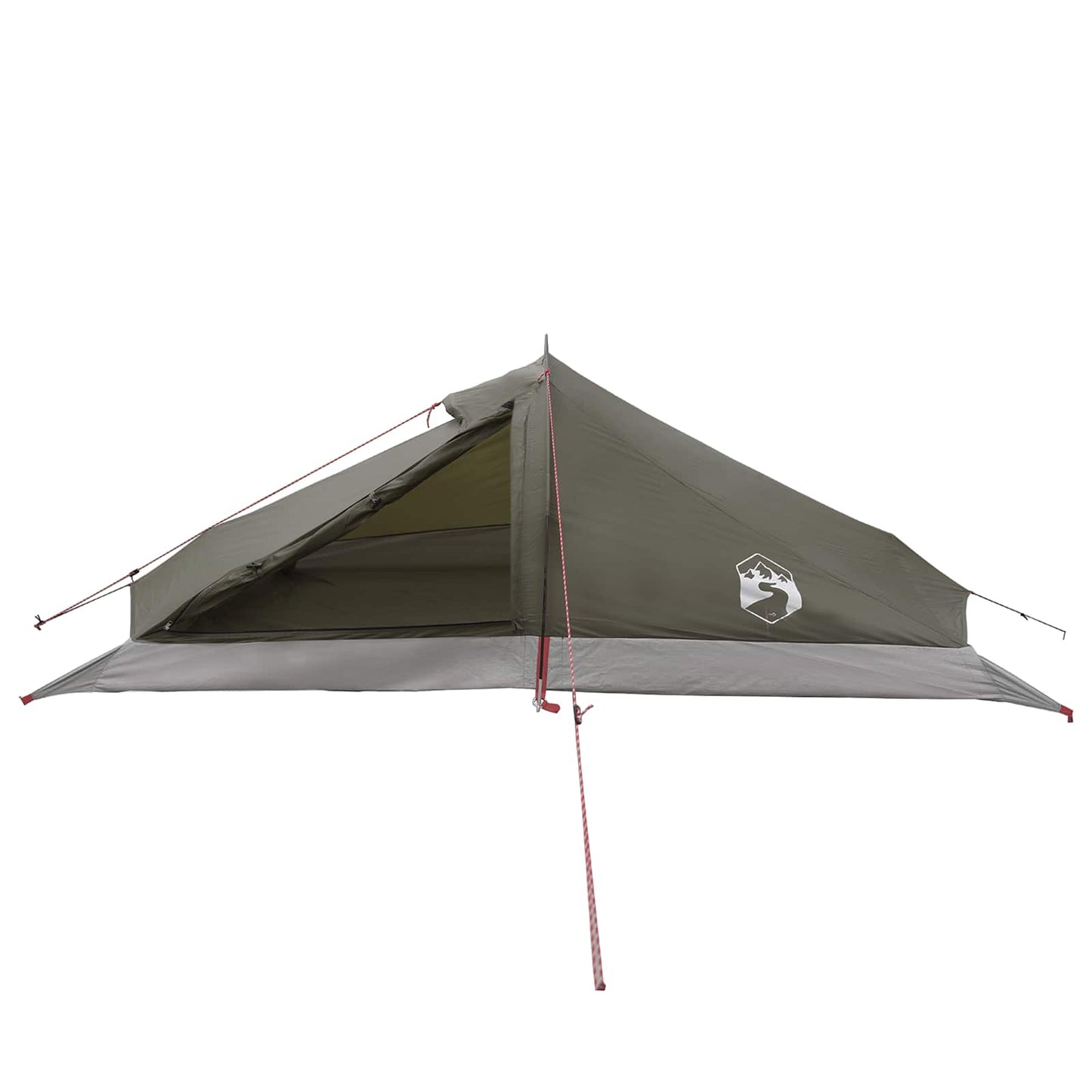 vidaXL Backpacking Tent Olive Green 2-Person