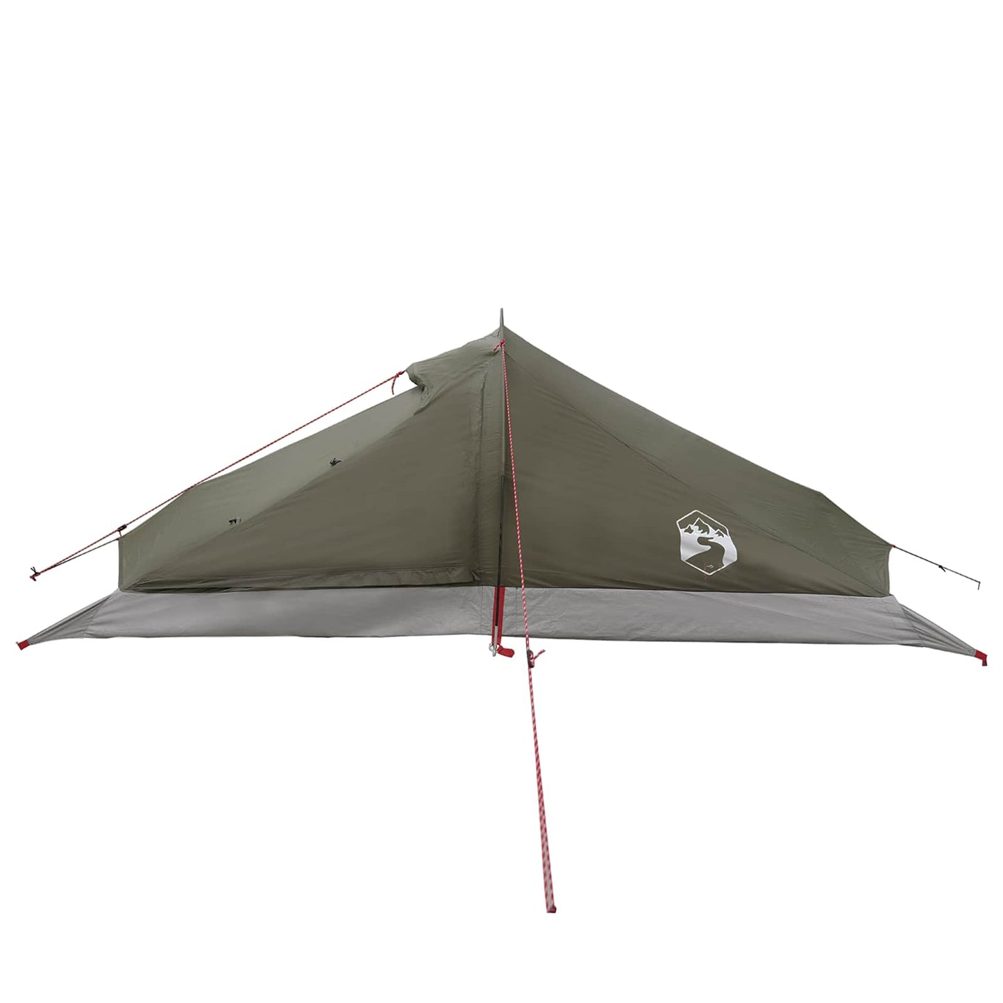 vidaXL Backpacking Tent Olive Green 2-Person