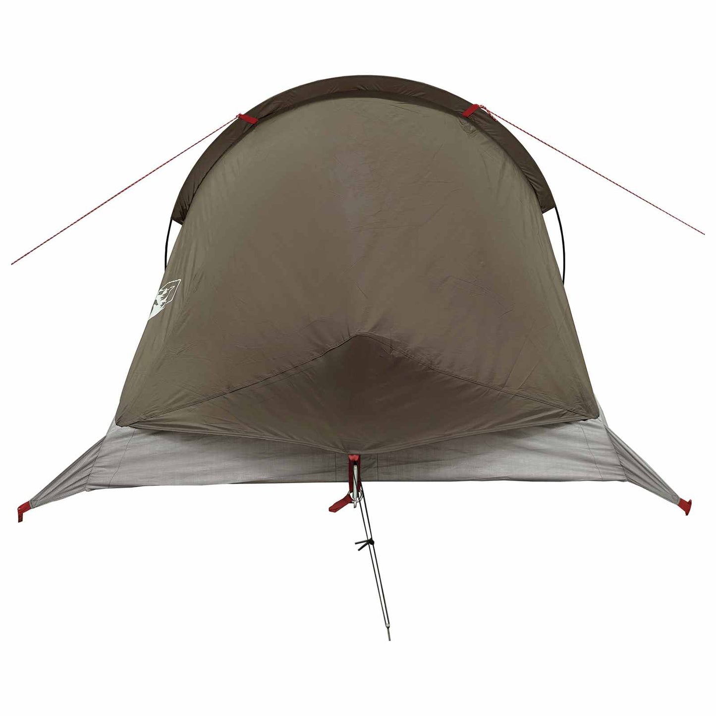 vidaXL Backpacking Tent Brown and Grey 2-Person