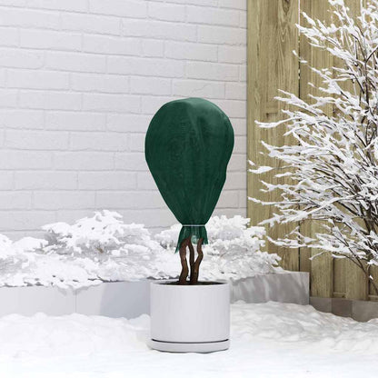 vidaXL Frost Protection Plant Fleece Green 100 x 1.6 m