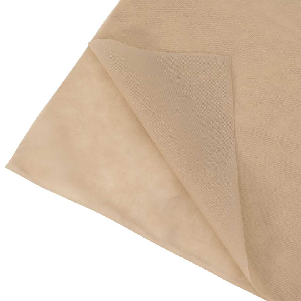 vidaXL Frost Protection Plant Fleece Beige 100 x 1.6 m