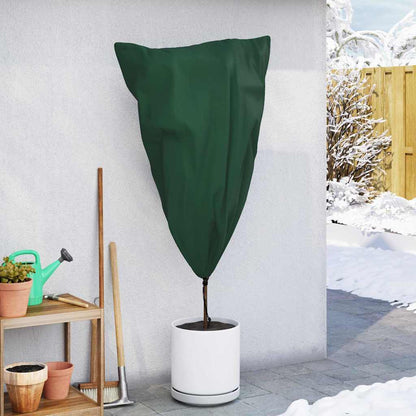 vidaXL Frost Protection Plant Fleece Covers 10 pcs Green 0.8 x 1.2 m