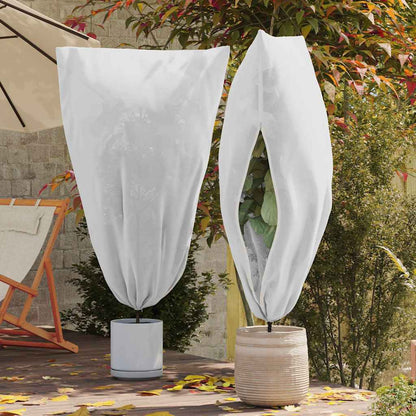 vidaXL Frost Protection Plant Fleece Covers 5 pcs White 1.8 x 1.2 m