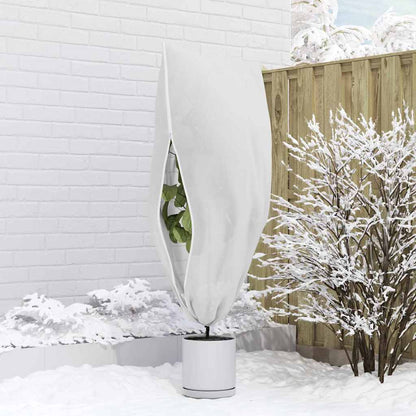 vidaXL Frost Protection Plant Fleece Covers 5 pcs White 1.8 x 1.2 m