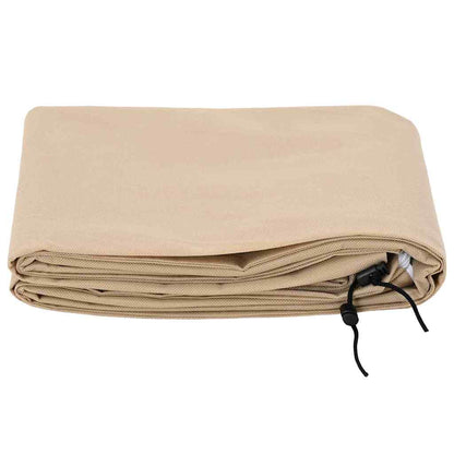 vidaXL Frost Protection Plant Fleece Covers 5 pcs Beige 1.55 x 1.55 m