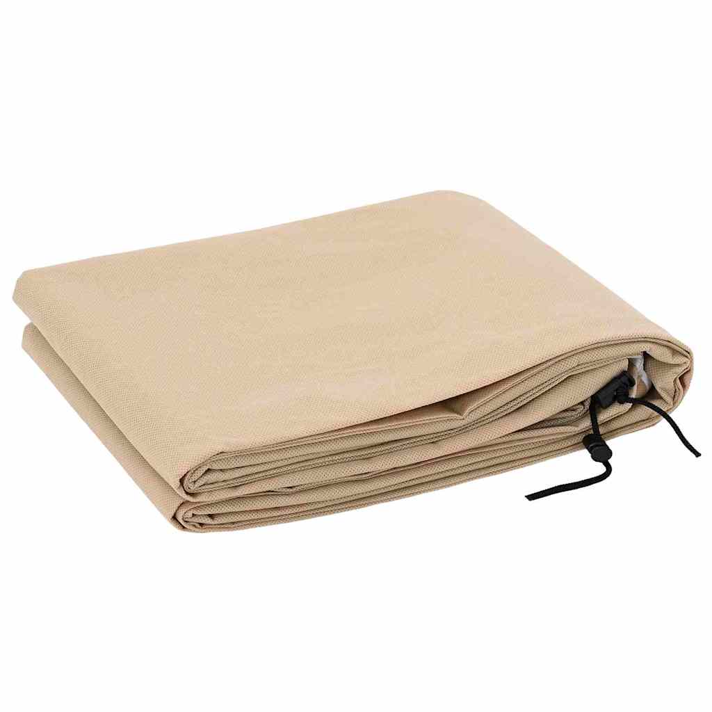 vidaXL Frost Protection Plant Fleece Covers 5 pcs Beige 1.8 x 1.2 m