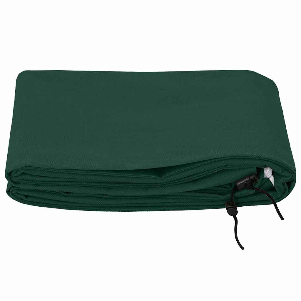vidaXL Frost Protection Plant Fleece Covers 5 pcs Green 1.55 x 1.55 m