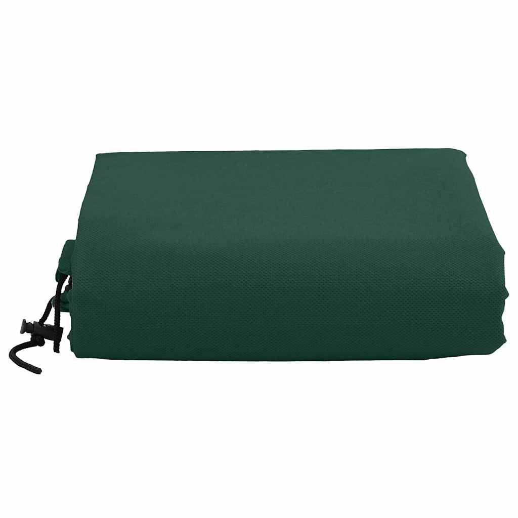 vidaXL Frost Protection Plant Fleece Covers 5 pcs Green 1.55 x 1.55 m