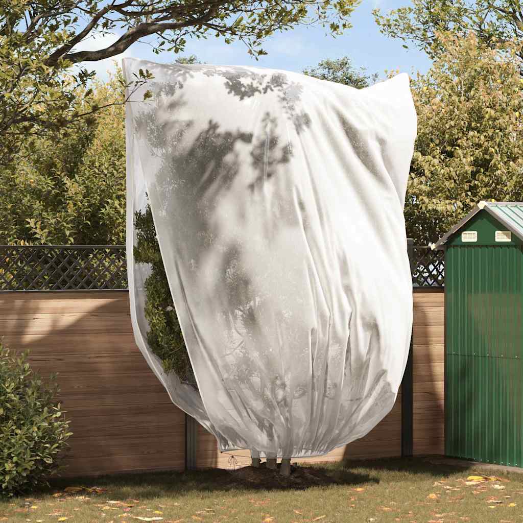 vidaXL Frost Protection Plant Fleece Covers White 3.5 x 2.5 m