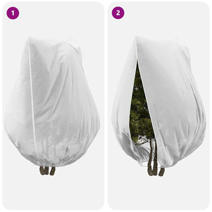 vidaXL Frost Protection Plant Fleece Covers White 3.5 x 2.5 m