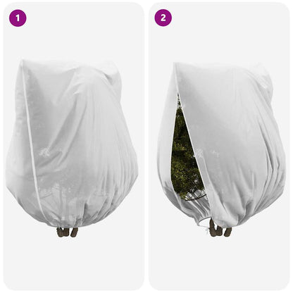 vidaXL Frost Protection Plant Fleece Covers 3 pcs White 3 x 3.93 m