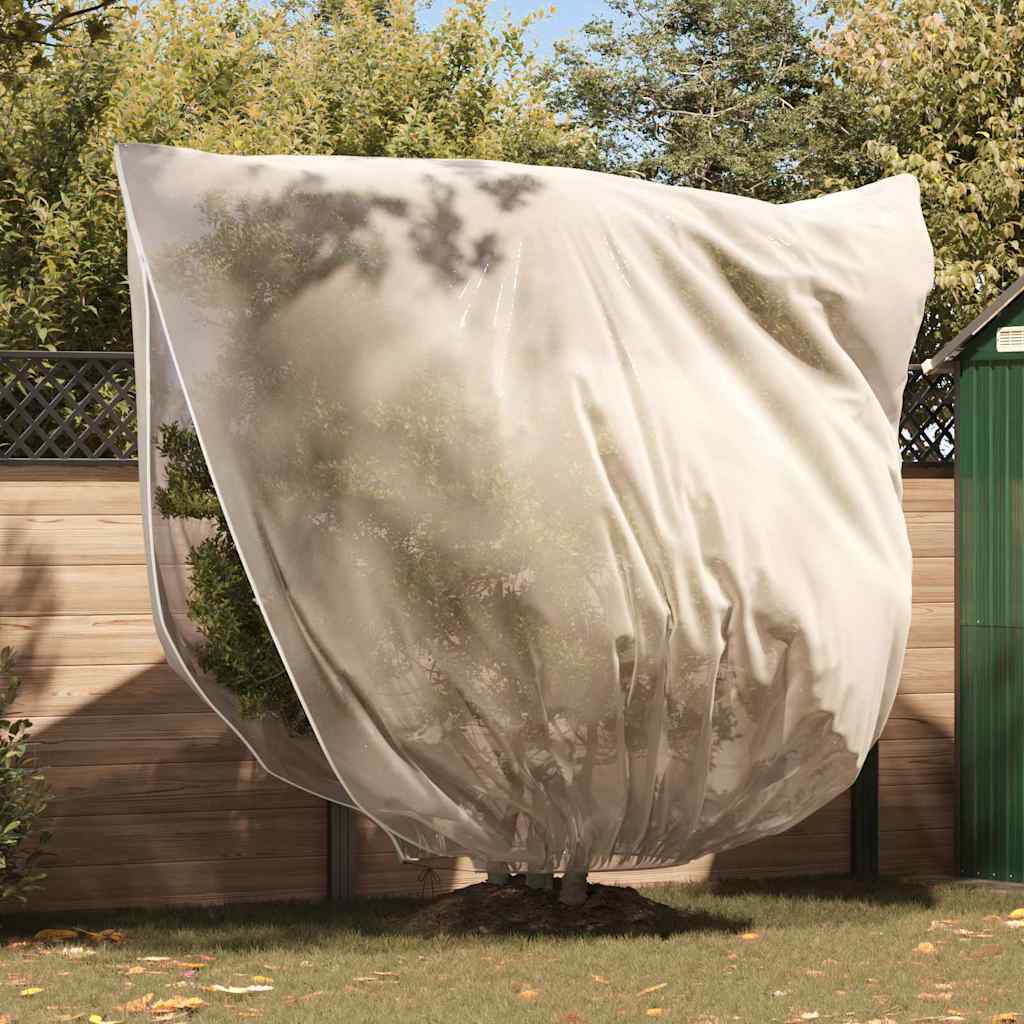vidaXL Frost Protection Plant Fleece Covers 3 pcs Beige 2.5 x 3.14 m