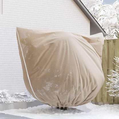 vidaXL Frost Protection Plant Fleece Covers 3 pcs Beige 2.5 x 3.14 m