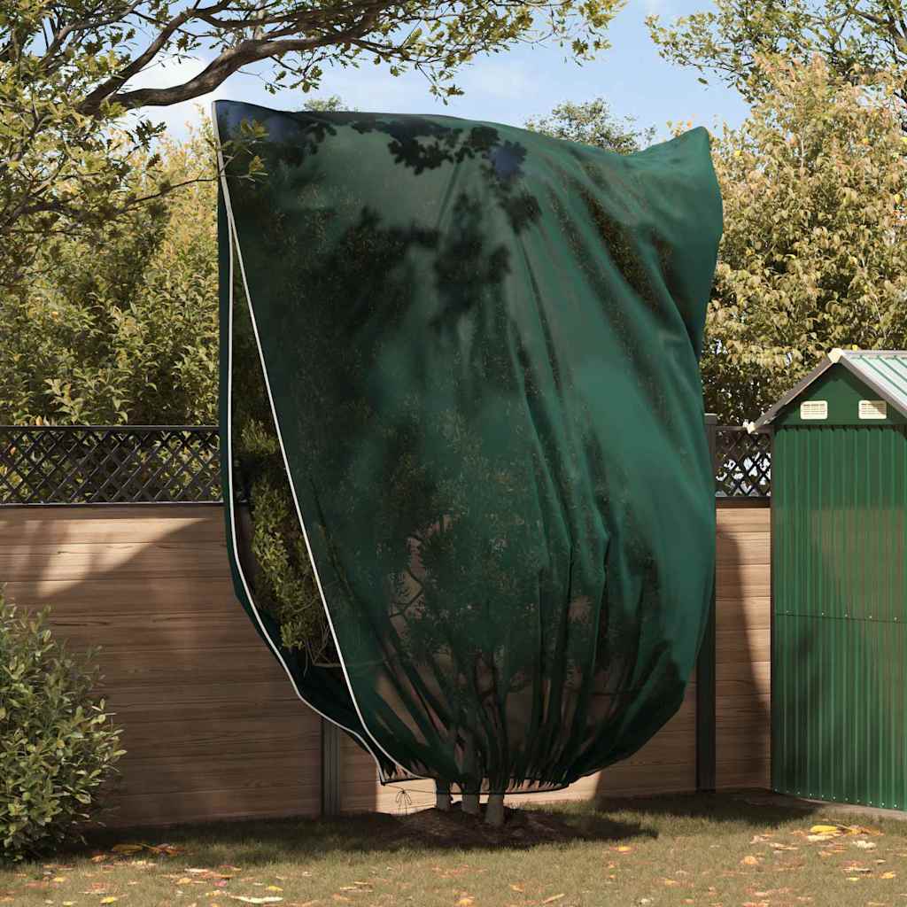 vidaXL Frost Protection Plant Fleece Covers 3 pcs Green 3.5 x 2.5 m