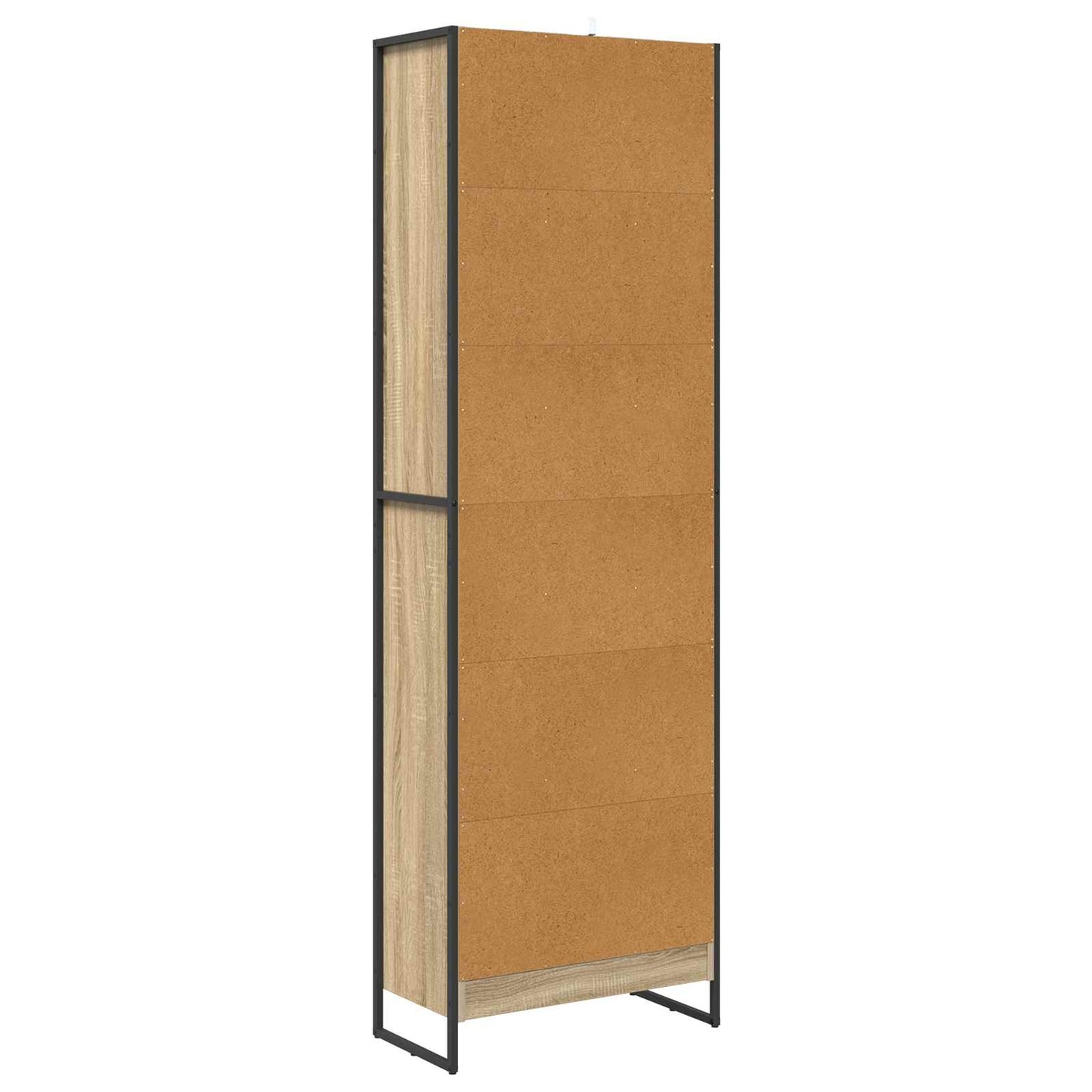 vidaXL Book Cabinet 60 x 30 x 189.5 cm Engineered Wood Sonoma