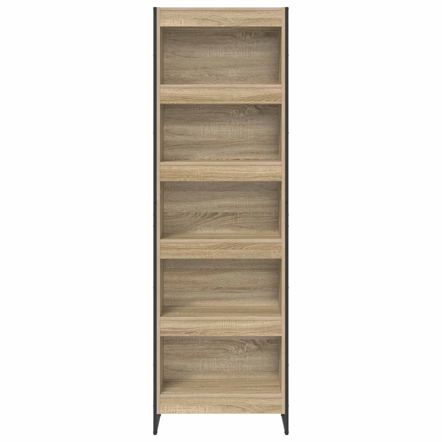 vidaXL Book Cabinet 60 x 30 x 189.5 cm Engineered Wood Sonoma