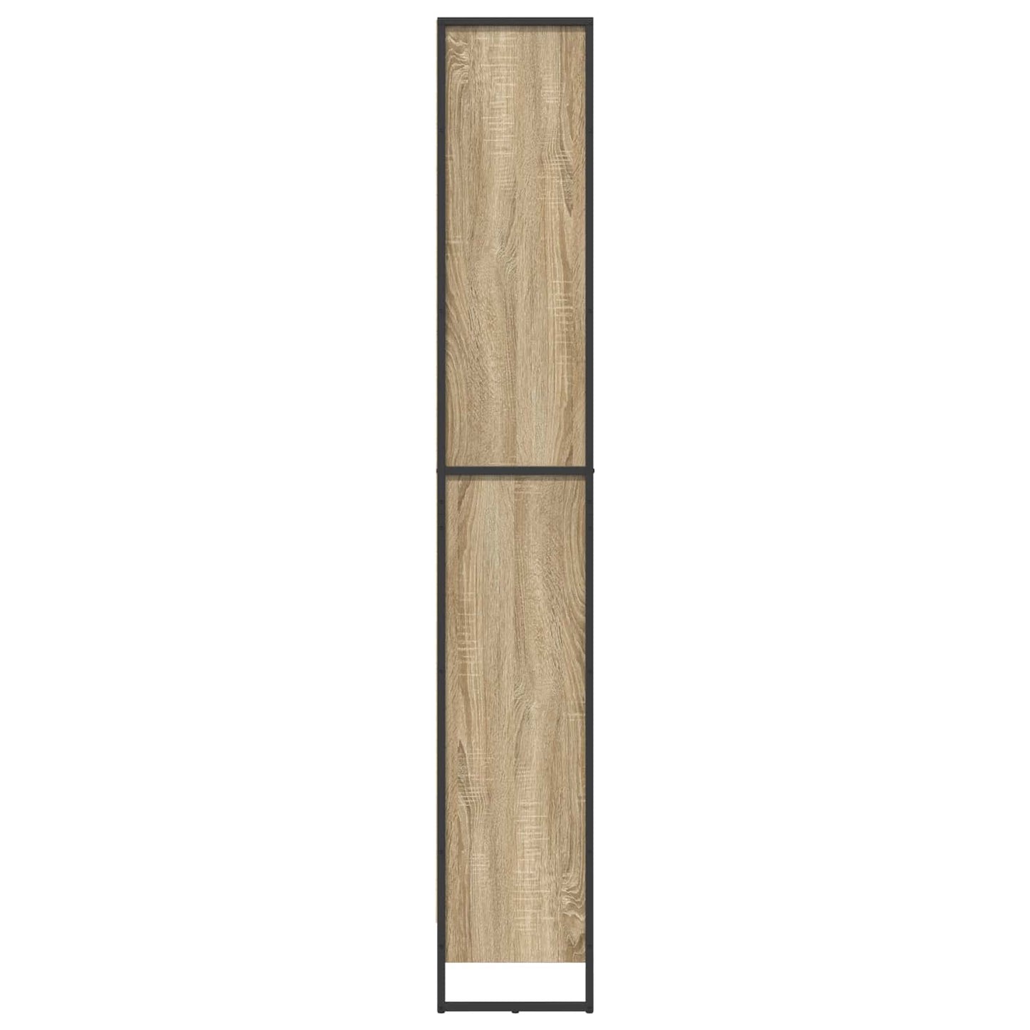 vidaXL Book Cabinet 60 x 30 x 189.5 cm Engineered Wood Sonoma
