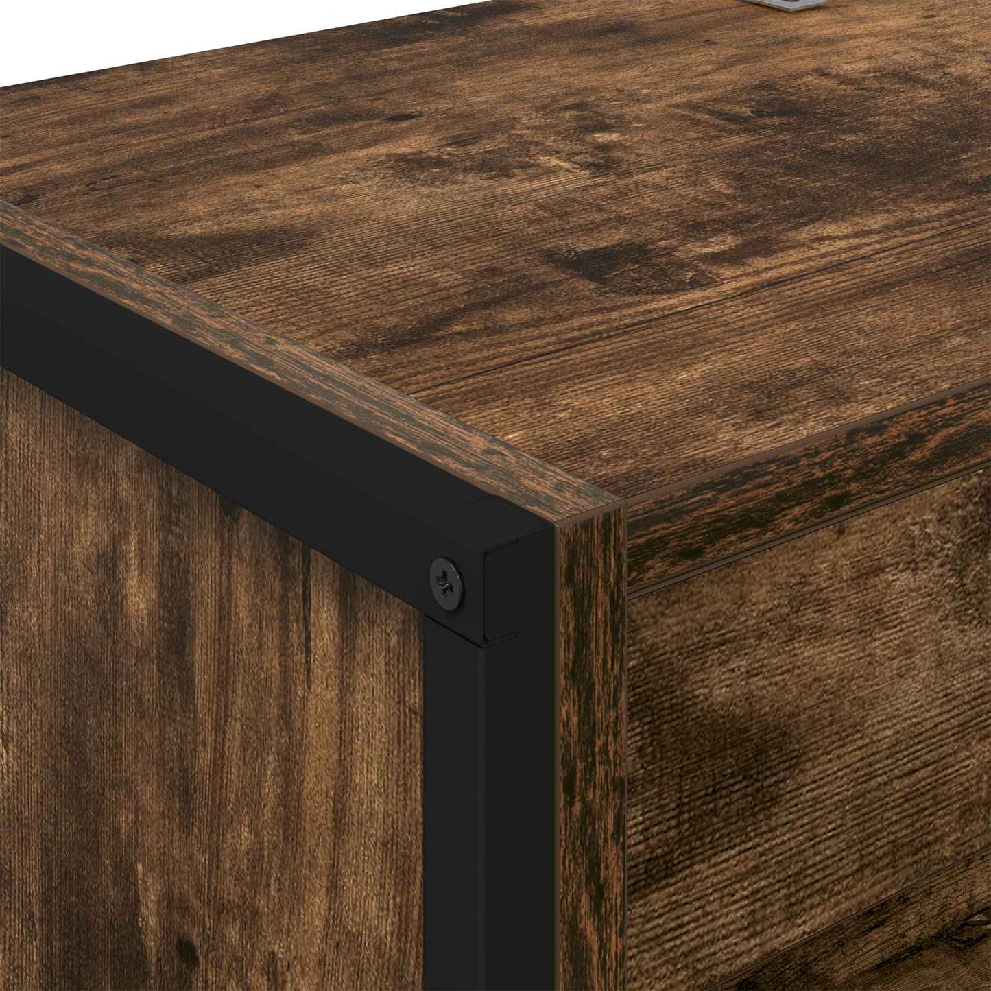 vidaXL Book Cabinet 60 x 30 x 189.5 cm Engineered Wood Smoke Oak