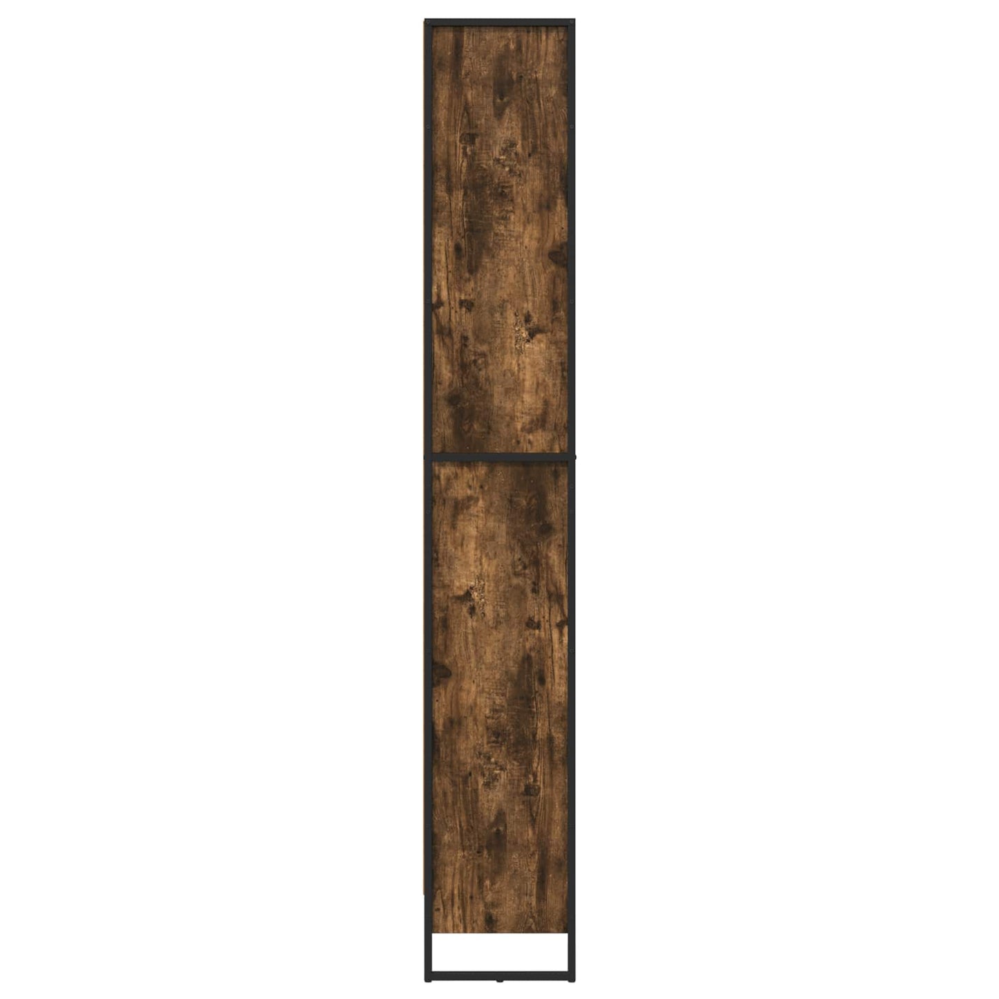 vidaXL Book Cabinet 60 x 30 x 189.5 cm Engineered Wood Smoke Oak