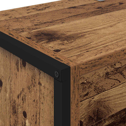 vidaXL Book Cabinet 60 x 30 x 189.5 cm Engineered Wood Old Wood