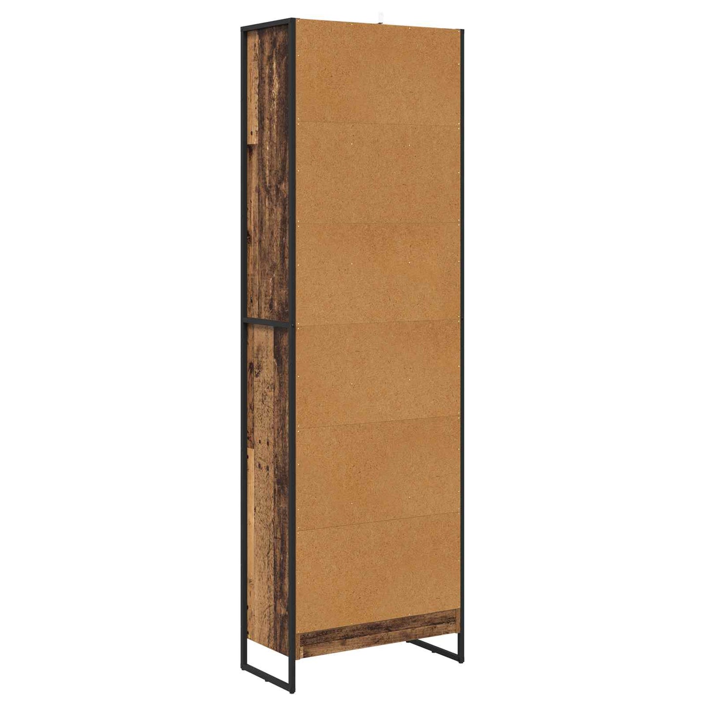 vidaXL Book Cabinet 60 x 30 x 189.5 cm Engineered Wood Old Wood