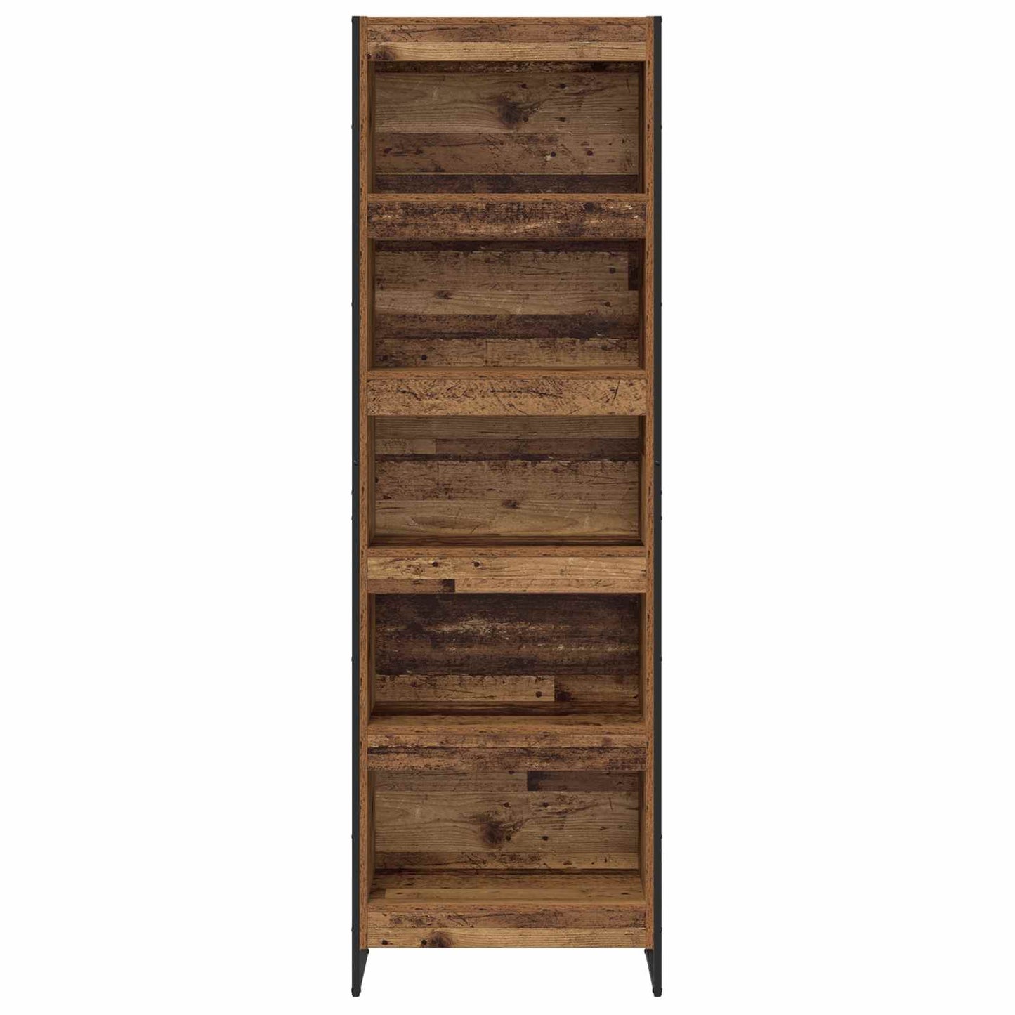 vidaXL Book Cabinet 60 x 30 x 189.5 cm Engineered Wood Old Wood