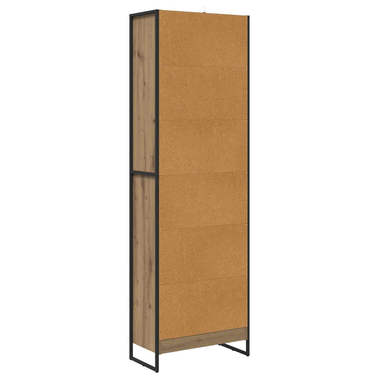 vidaXL Book Cabinet 60 x 30 x 189.5 cm Engineered Wood Artisian Oak