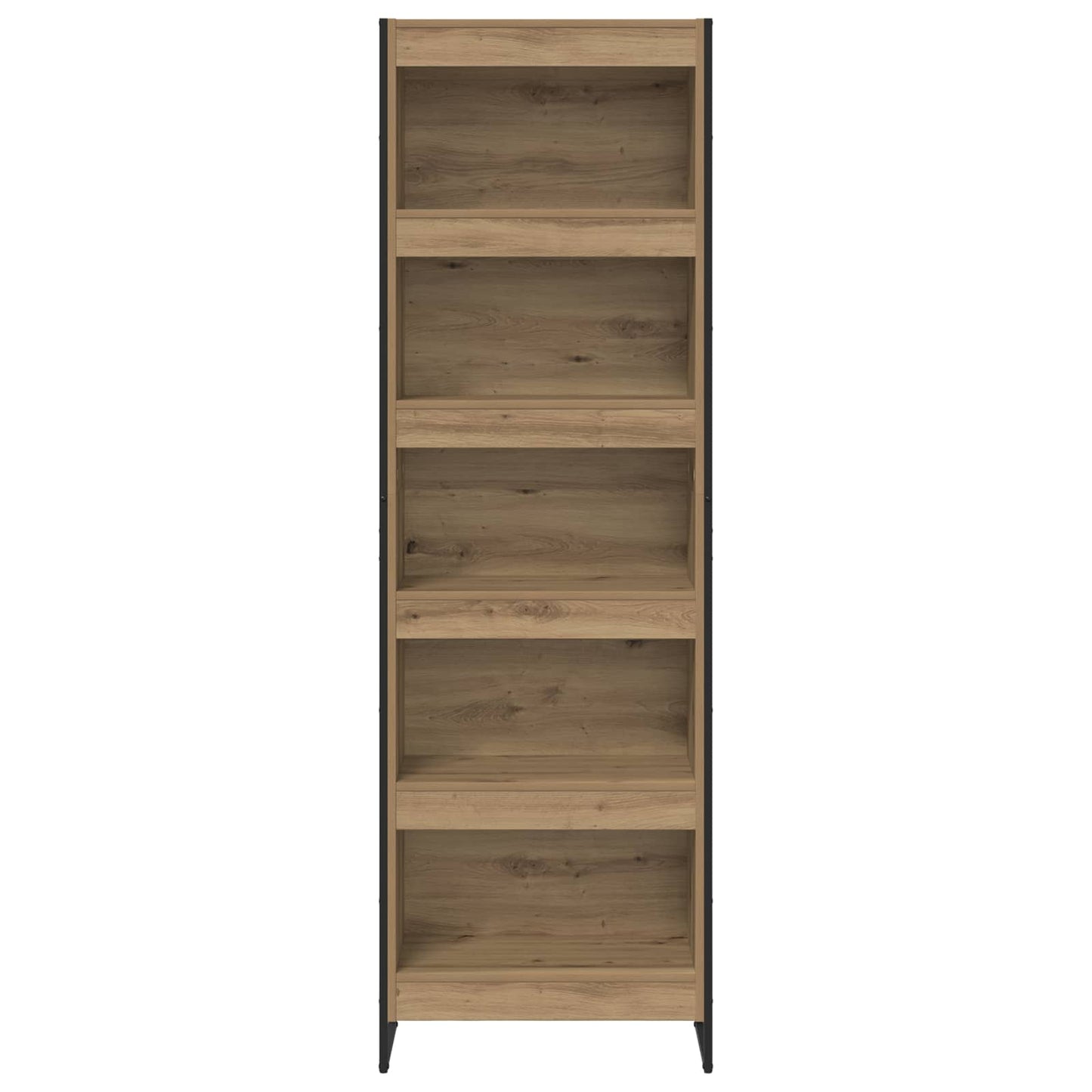 vidaXL Book Cabinet 60 x 30 x 189.5 cm Engineered Wood Artisian Oak