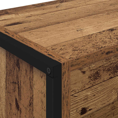 vidaXL Book Cabinet 80 x 30 x 155 cm Engineered Wood Old Wood