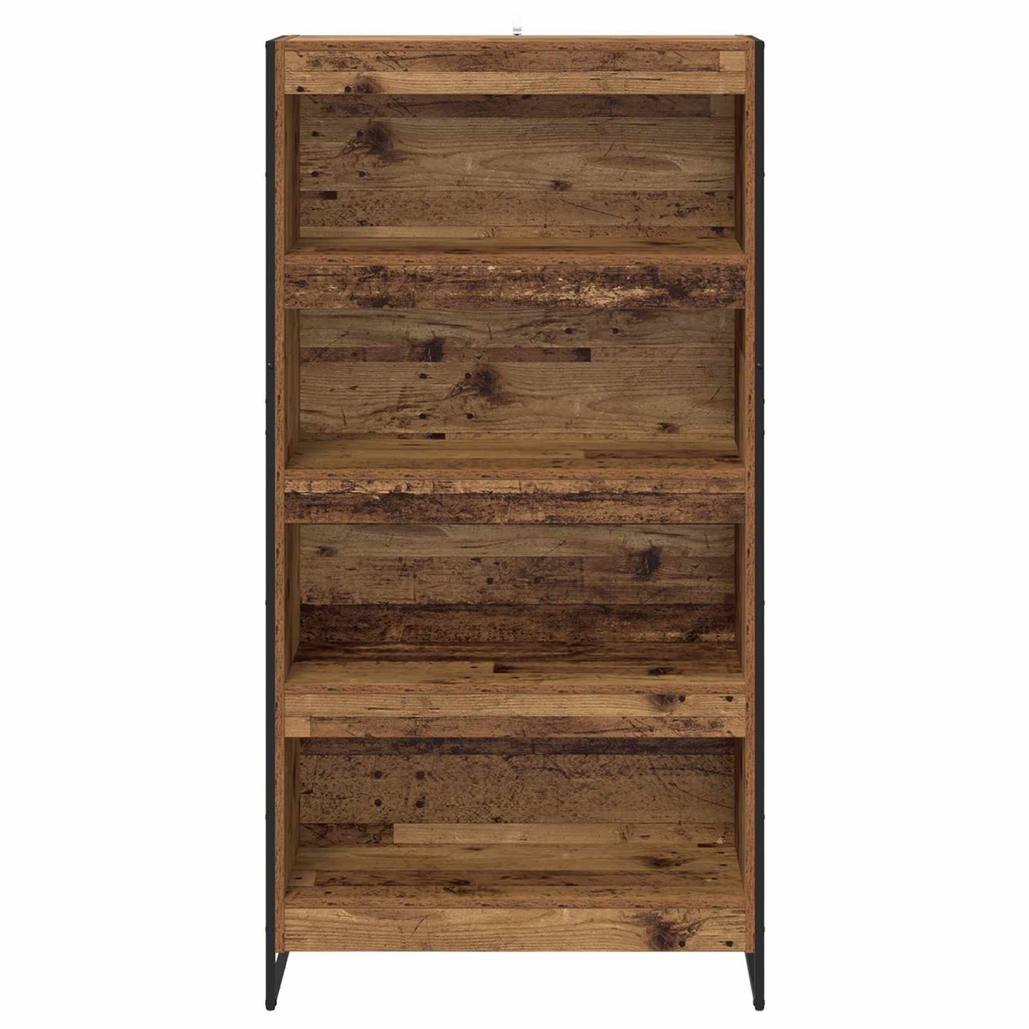 vidaXL Book Cabinet 80 x 30 x 155 cm Engineered Wood Old Wood