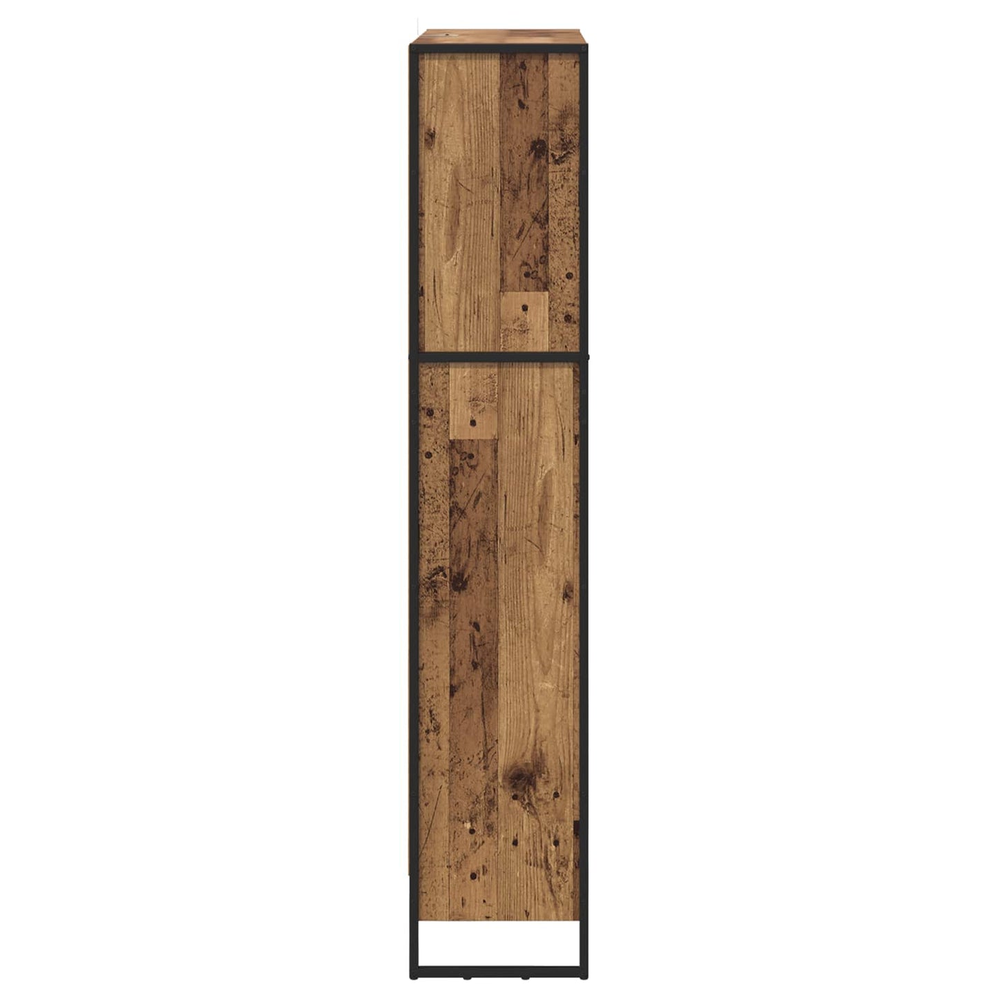 vidaXL Book Cabinet 80 x 30 x 155 cm Engineered Wood Old Wood