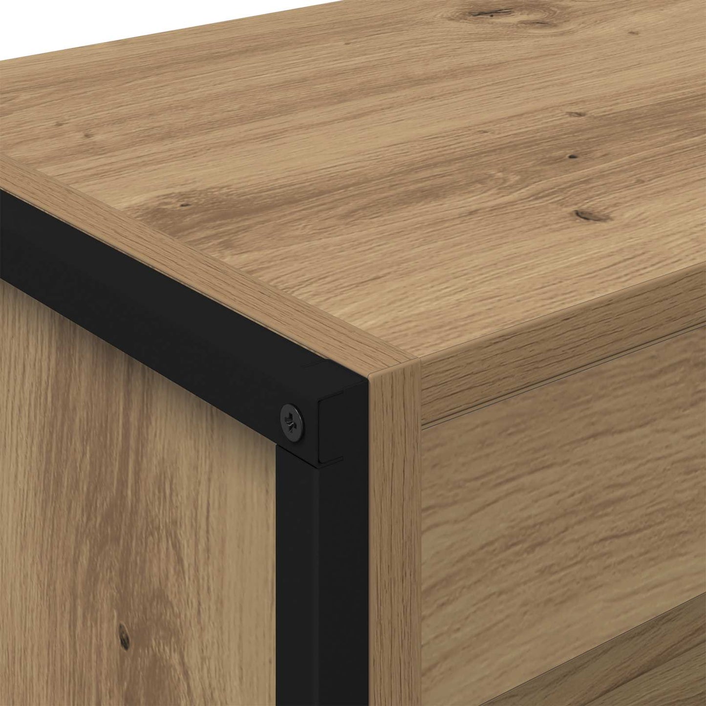 vidaXL Book Cabinet 80 x 30 x 155 cm Engineered Wood Artisian Oak