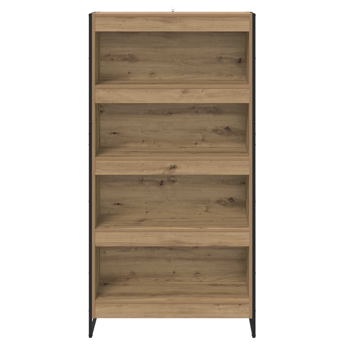vidaXL Book Cabinet 80 x 30 x 155 cm Engineered Wood Artisian Oak