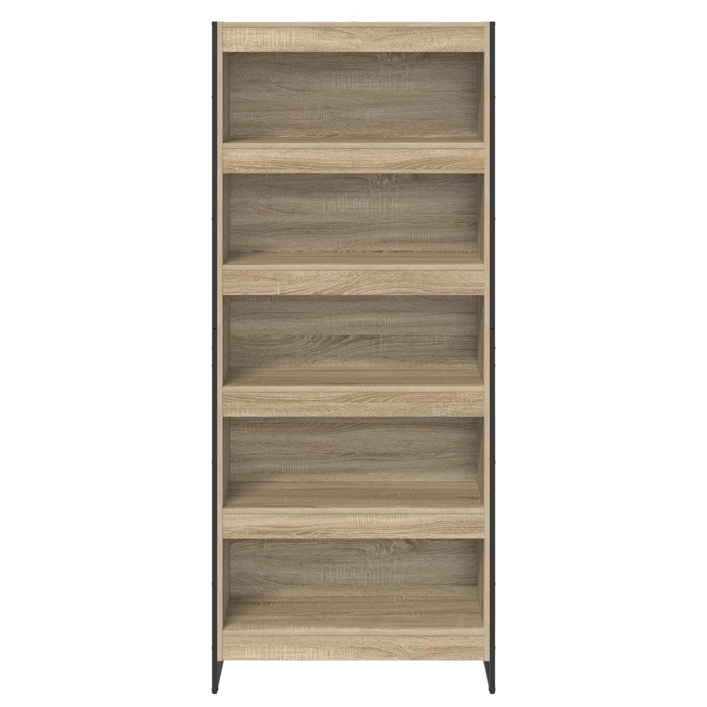 vidaXL Book Cabinet 80 x 30 x 189.5 cm Engineered Wood Sonoma